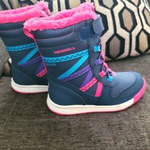 Merell Snow Crush 2.0 Boots Size 10 Toddler